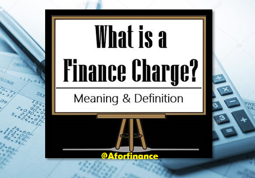 What is Finance Charge?